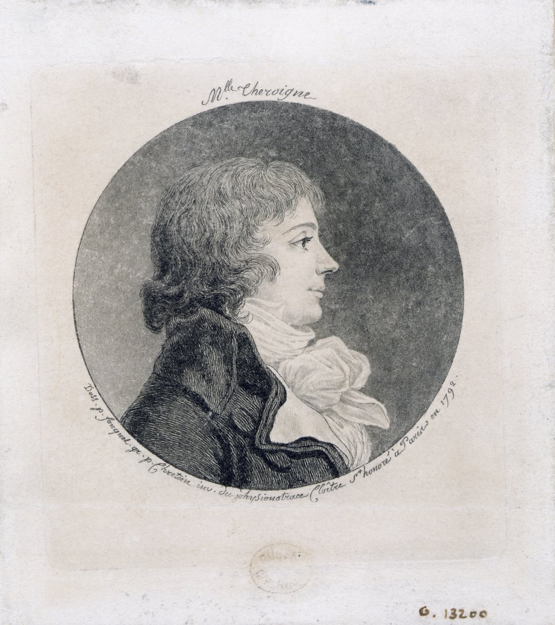Gilles-Louis Chretien (1754-1811) tarafından 