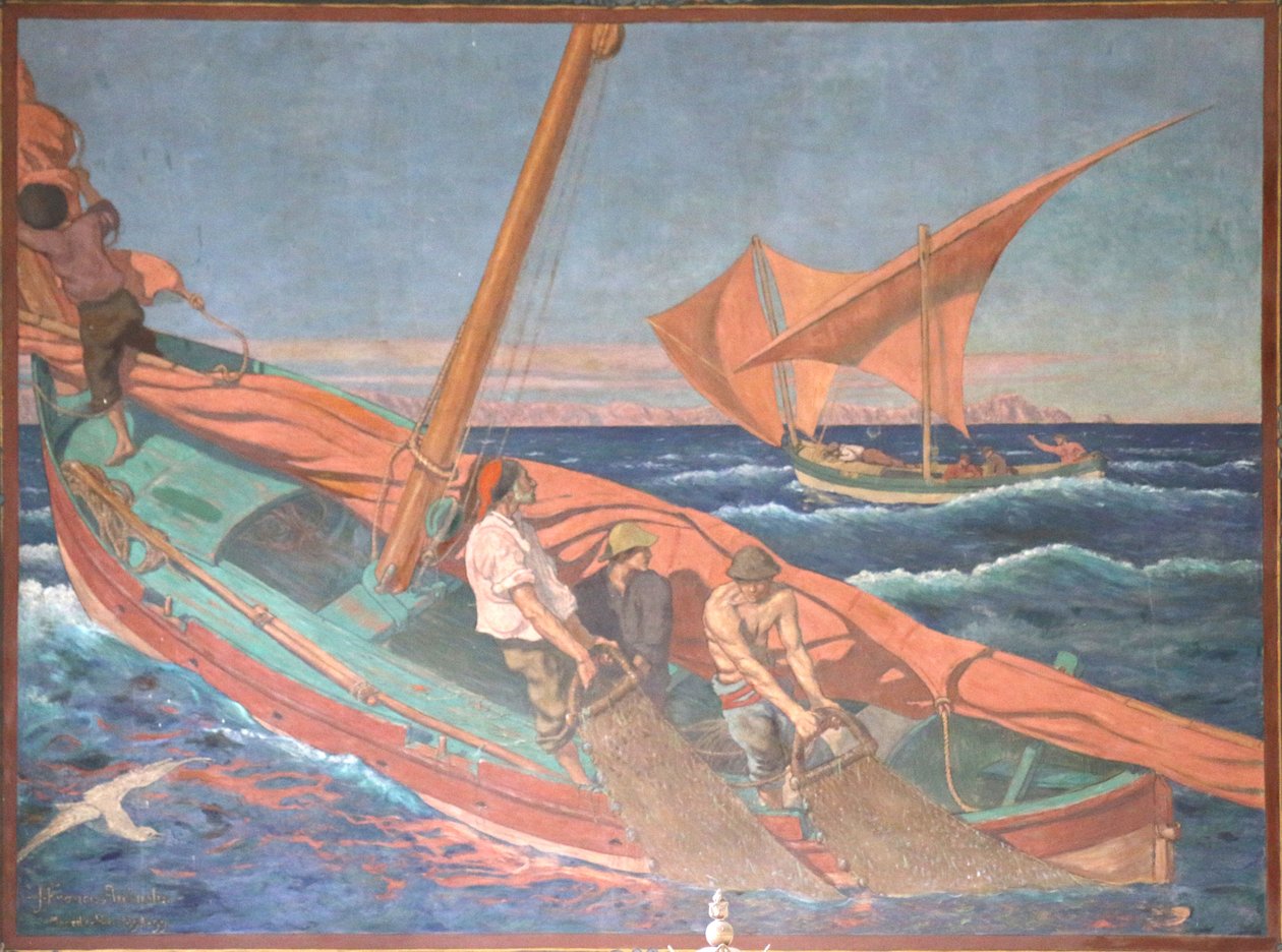 gangui balıkçılığı by Jean Francis Auburtin