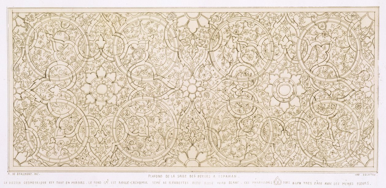 Delatre, Paris, 1857 tarafından yayınlanan 