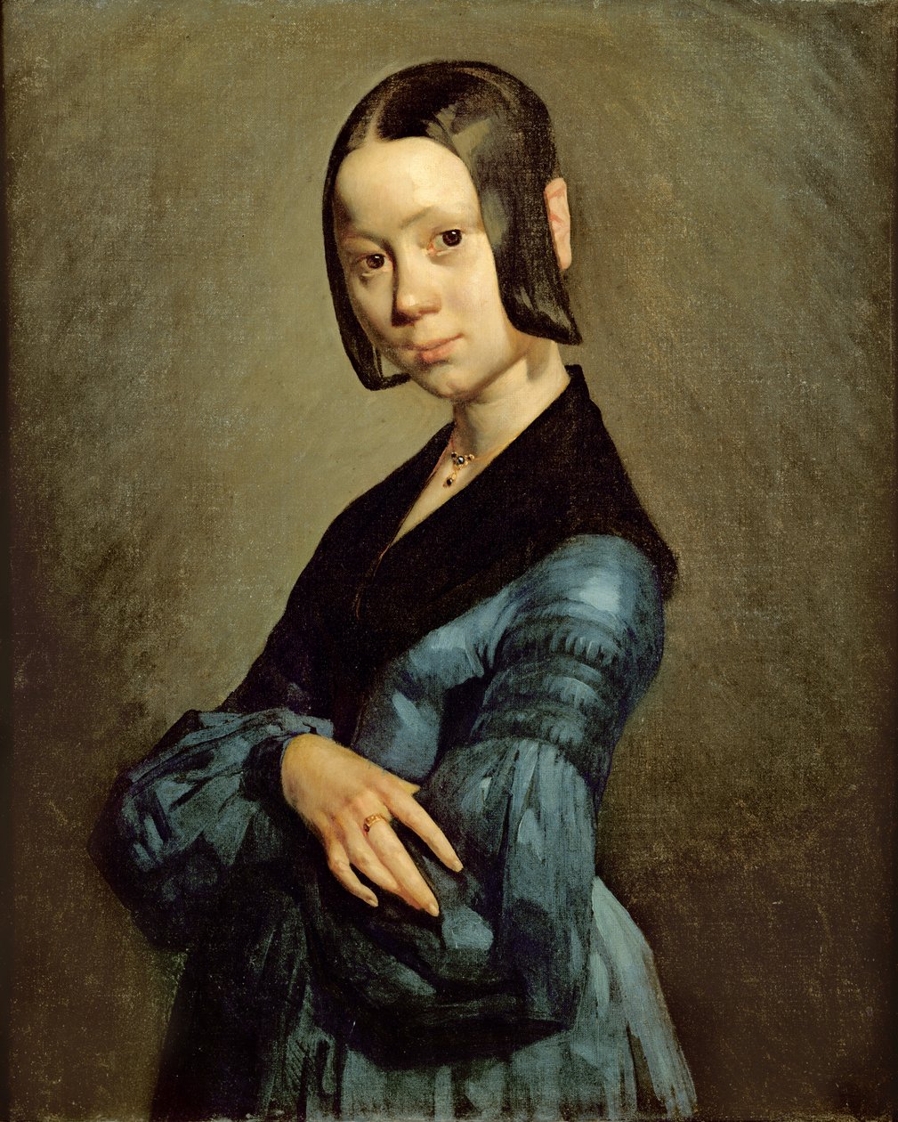 Pauline Ono (1821-44) Mavi, 1841-42 by Jean Francois Millet