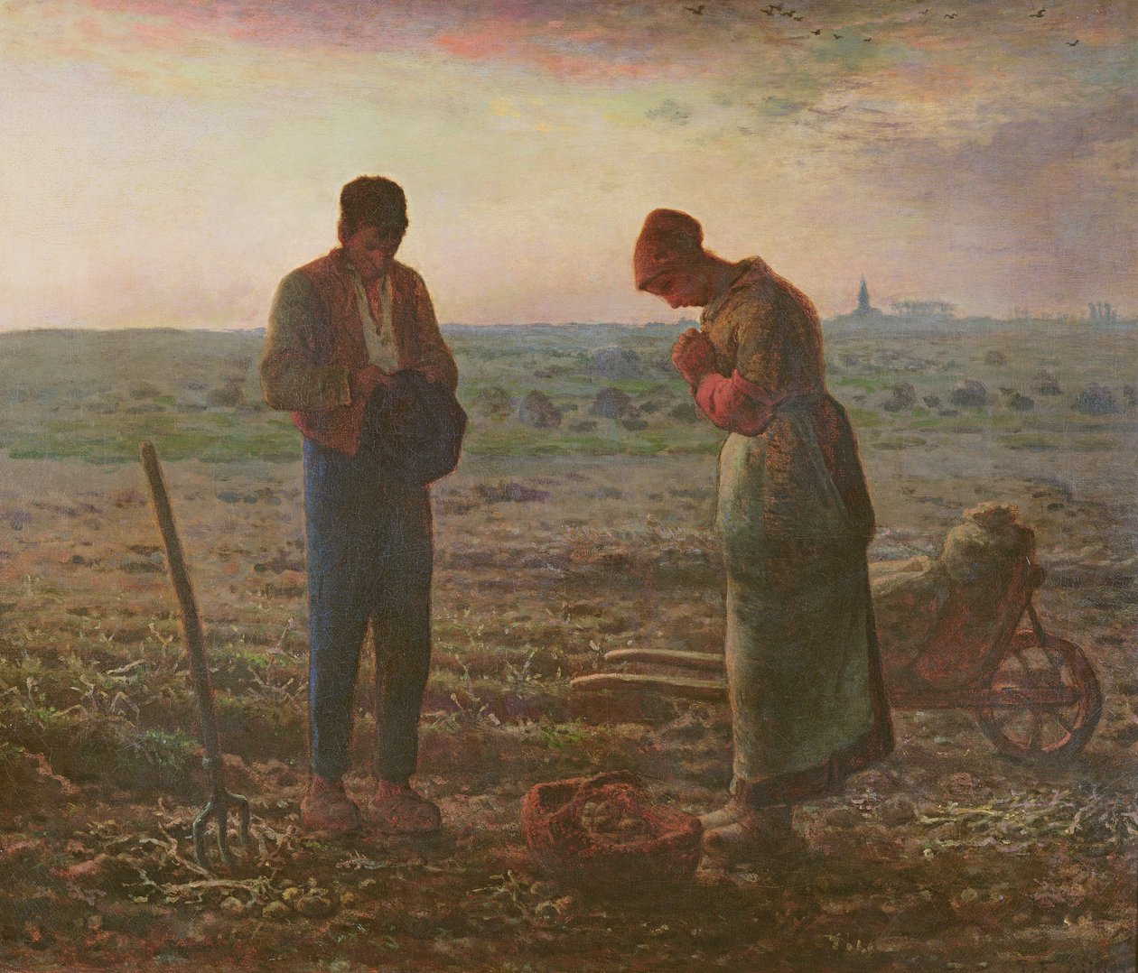 The Angelus, 1857-59  by Jean Francois Millet