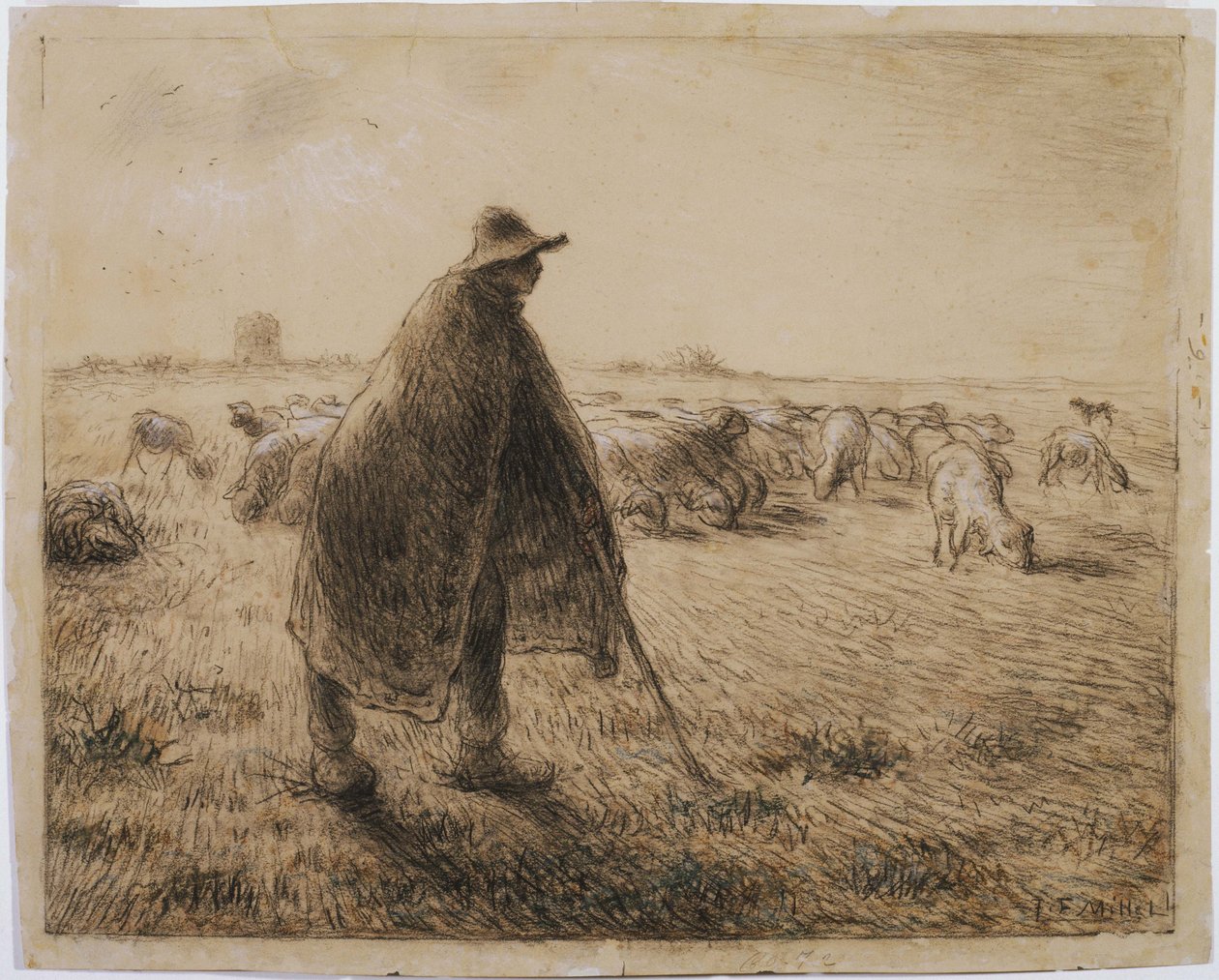 Çoban by Jean Francois Millet