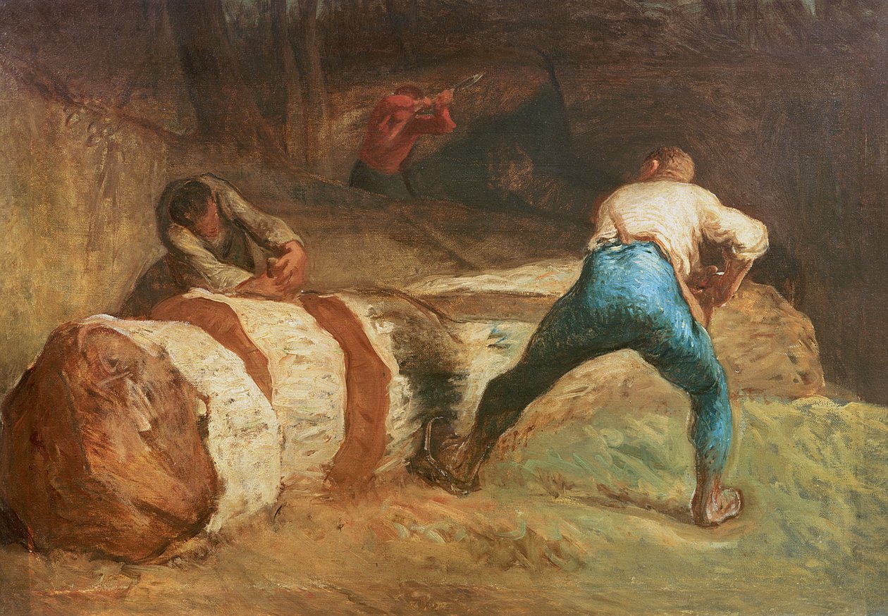 Ağaç Testereleri, 1848 by Jean Francois Millet