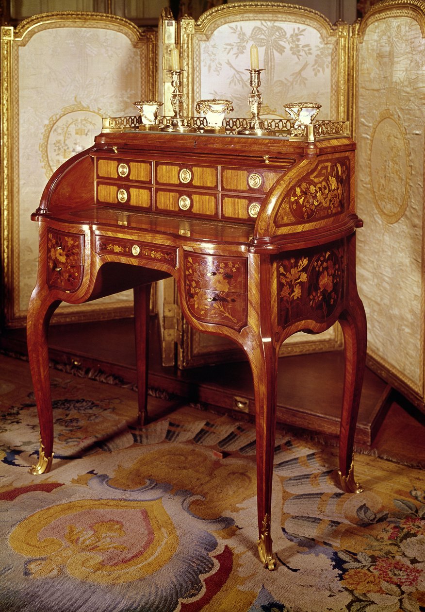 Louis XV Yazı Masası (ahşap) by Jean Francois Oeben