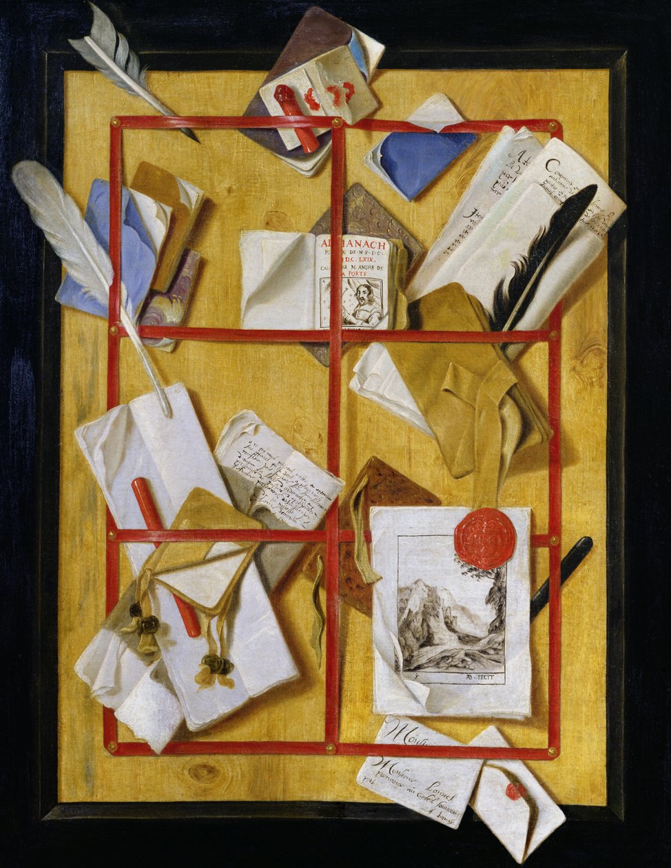 Göz aldanması by Jean Francois de Le Motte