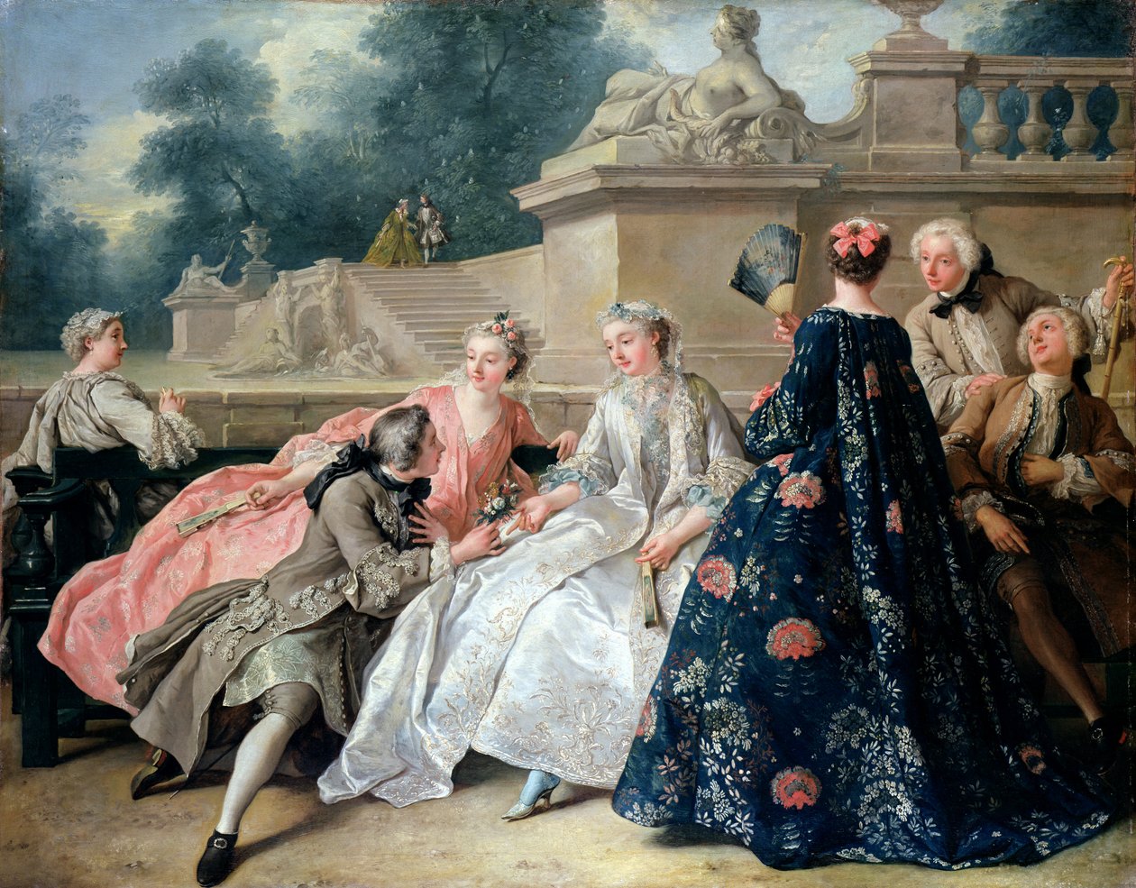 ಪ್ರೀತಿಯ ಘೋಷಣೆ, 1731 ಟರ್ಕ್ by Jean François de Troy