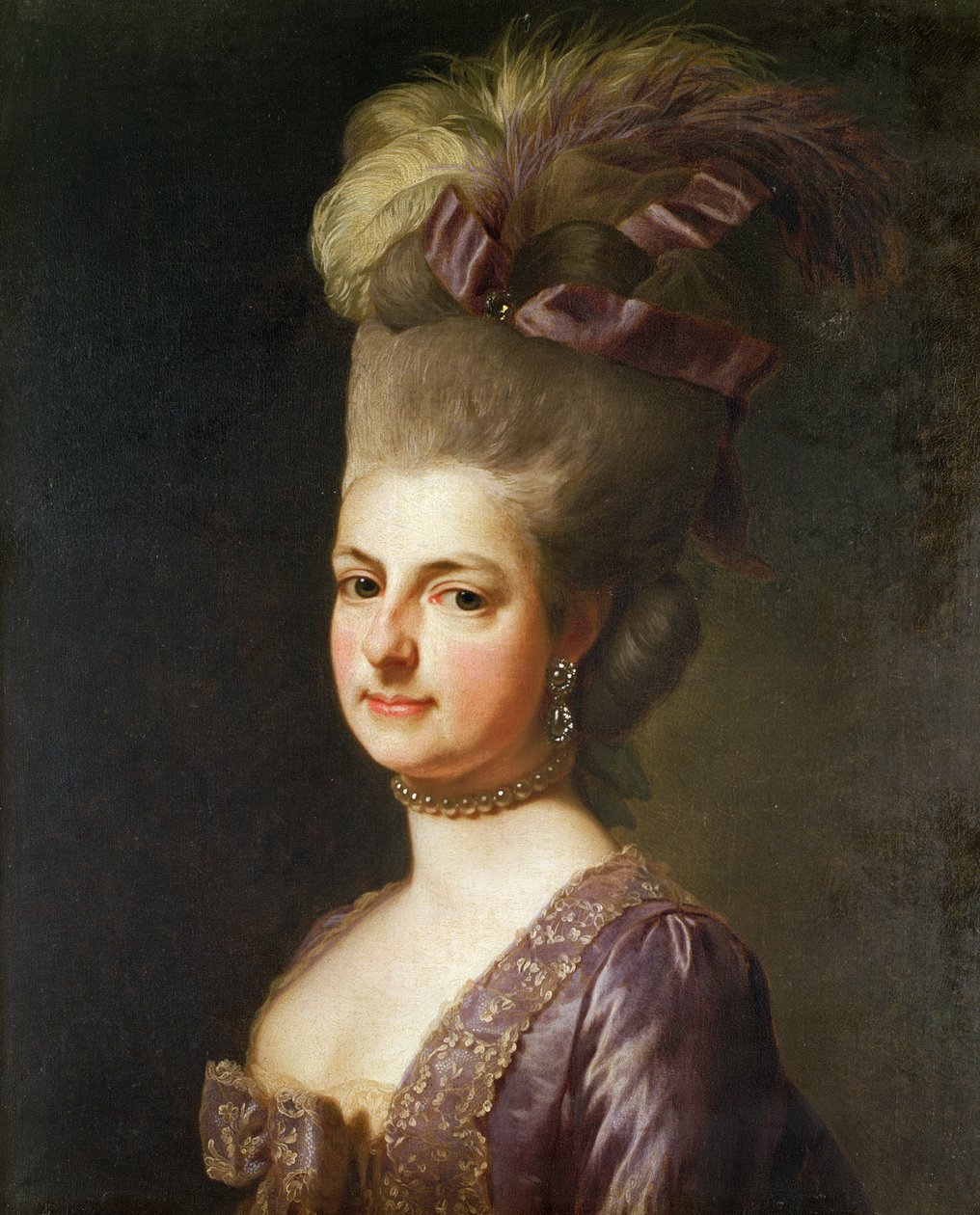 Maria Cristina, Avusturya arşidüşesi, 1730 by Jean François de Troy