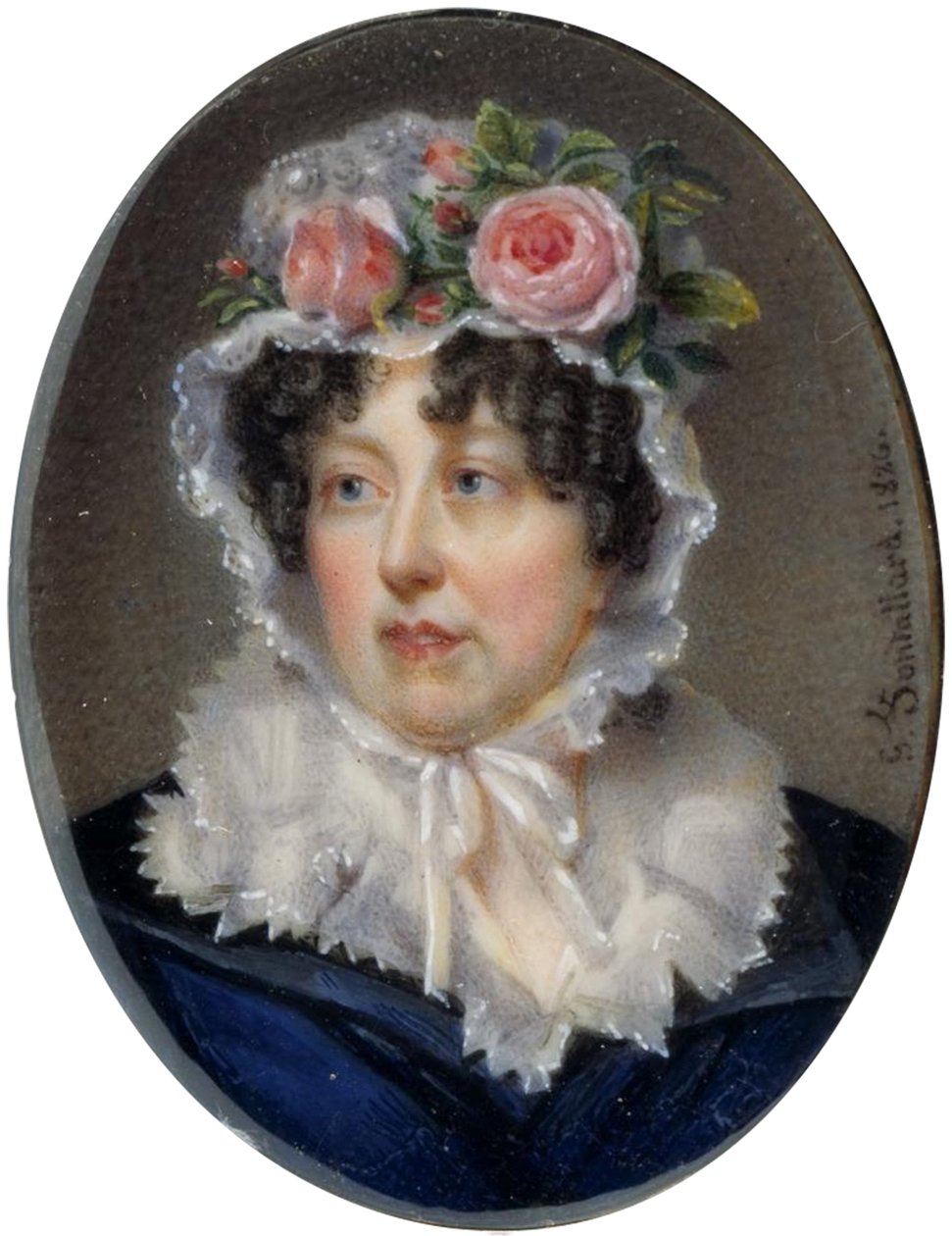 Lady Susan Murray Portreli Bileklik by Jean François Gérard Fontallard
