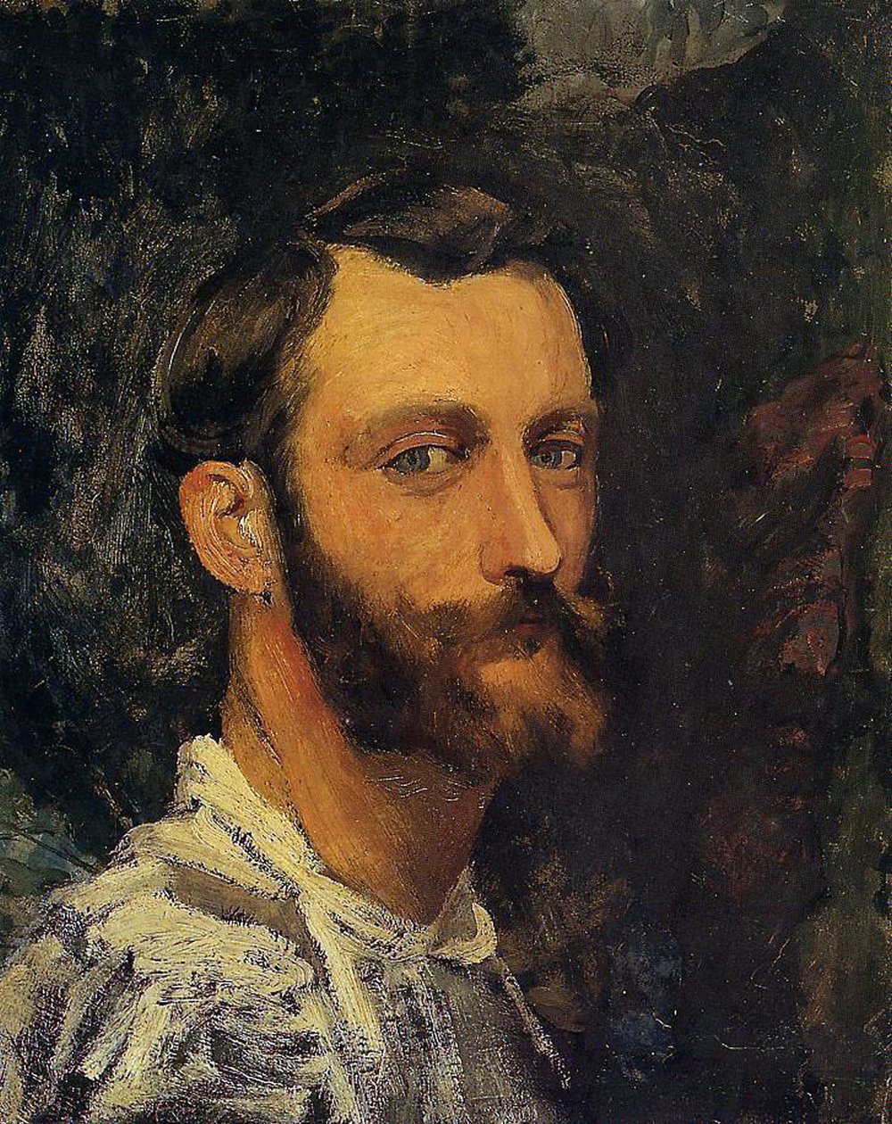 Otoportre by Jean Frederic Bazille