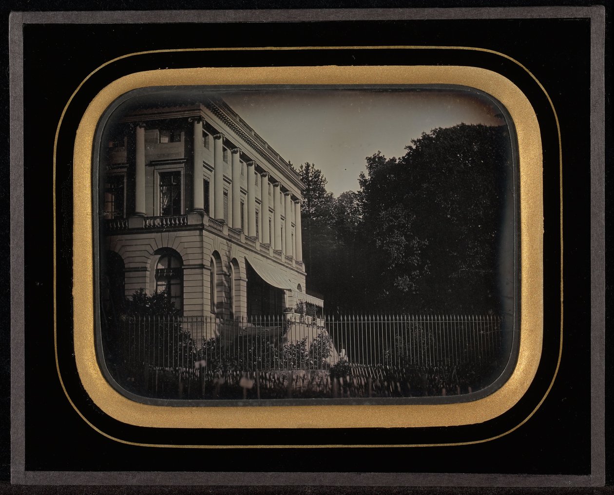 Palais Eynard, Cenevre Bahçe Cephesi by Jean Gabriel Eynard