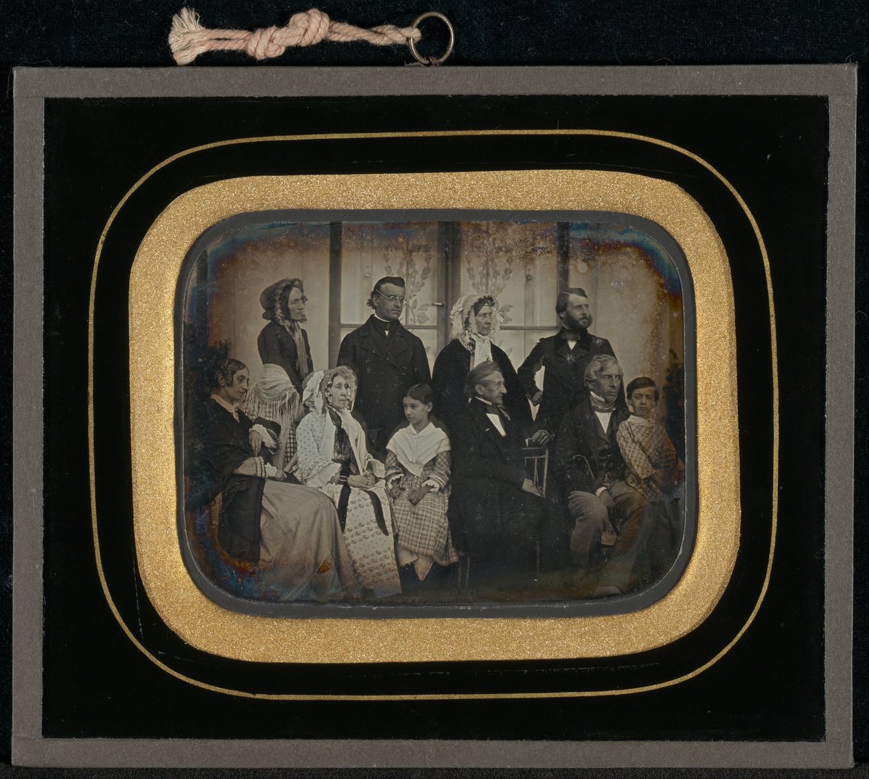 On Eynard-Lullin Aile Üyesi ve Arkadaşının Grup Portresi by Jean Gabriel Eynard
