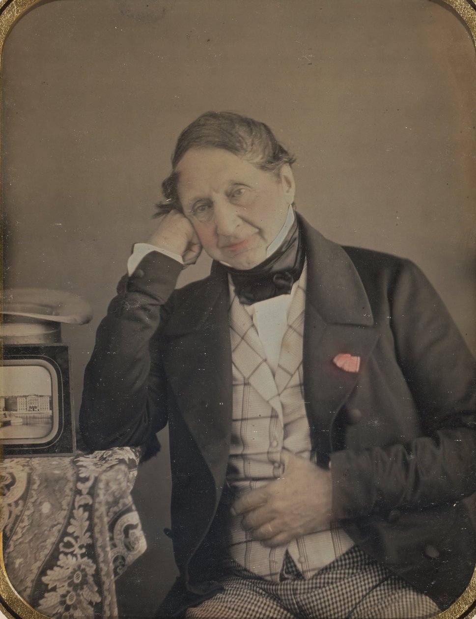 Cenevre Dagerreyotipi ile Otoportre by Jean Gabriel Eynard