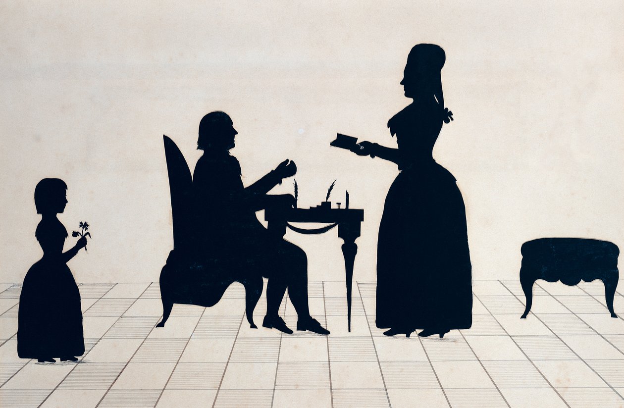 Mösyö ve Madam Roland ve kızları Eudora