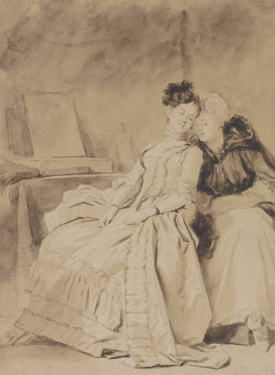Samimi Konuşma by Jean Honore Fragonard