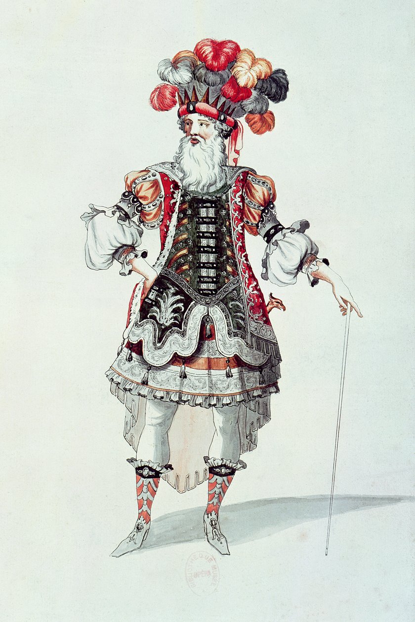 bale kostümü by Jean II Berain