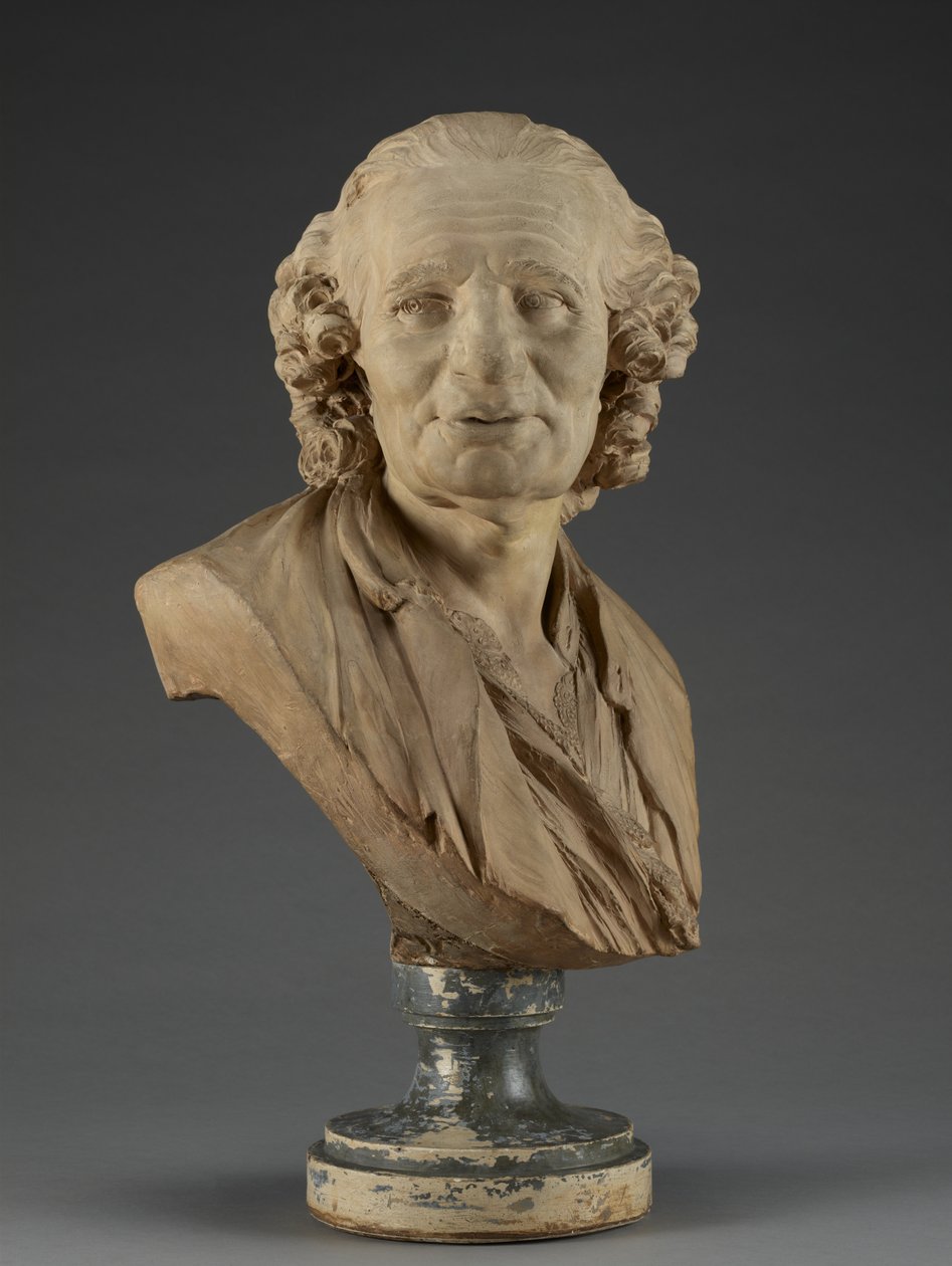 Alexis-Jean-Eustache Taitbout büstü, 1762 (alçı kaide üzerine pişmiş toprak) by Jean Jacques Caffieri