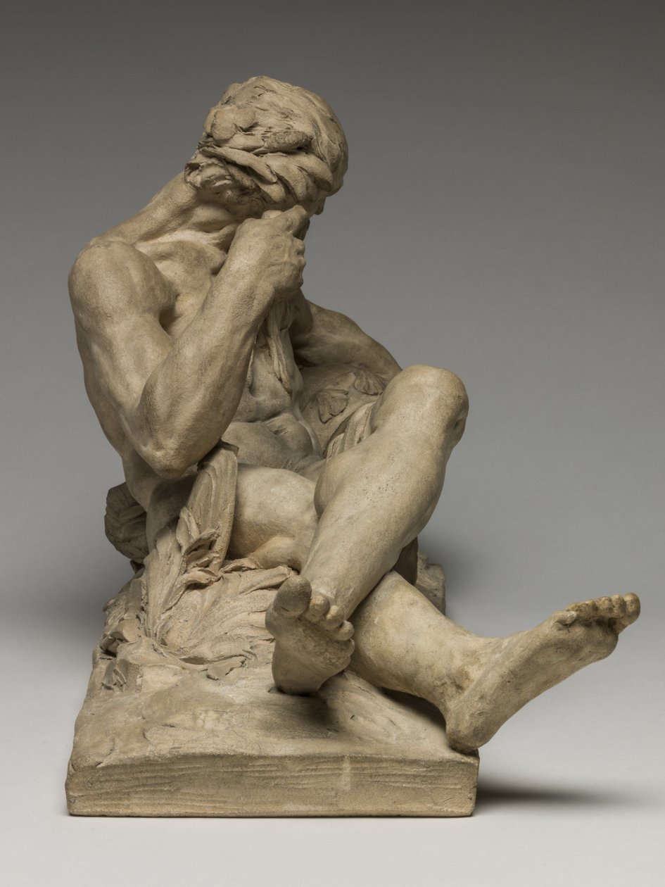 Nehir Tanrısı, 1755 (pişmiş toprak) by Jean Jacques Caffieri