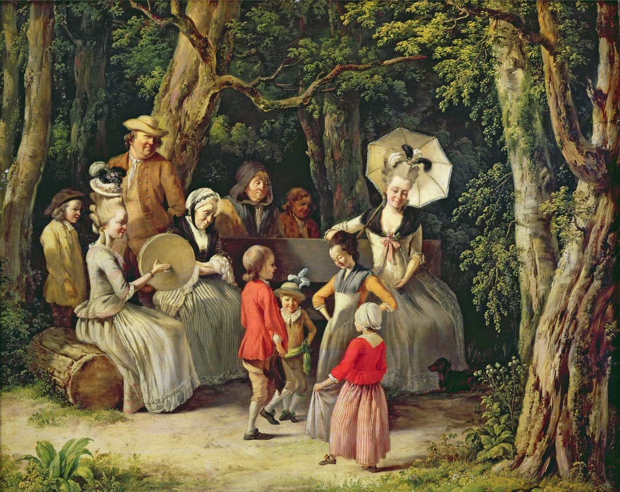 çocuklar, dans by Jean Jacques de Boissieu