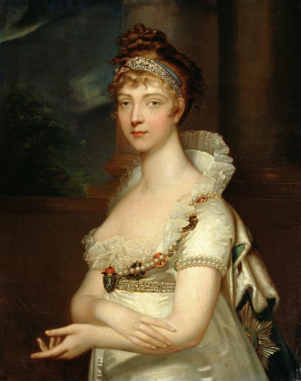 İmparatoriçe Elizabeth Alekseevna (1779-1826) by Jean Laurent Mosnier