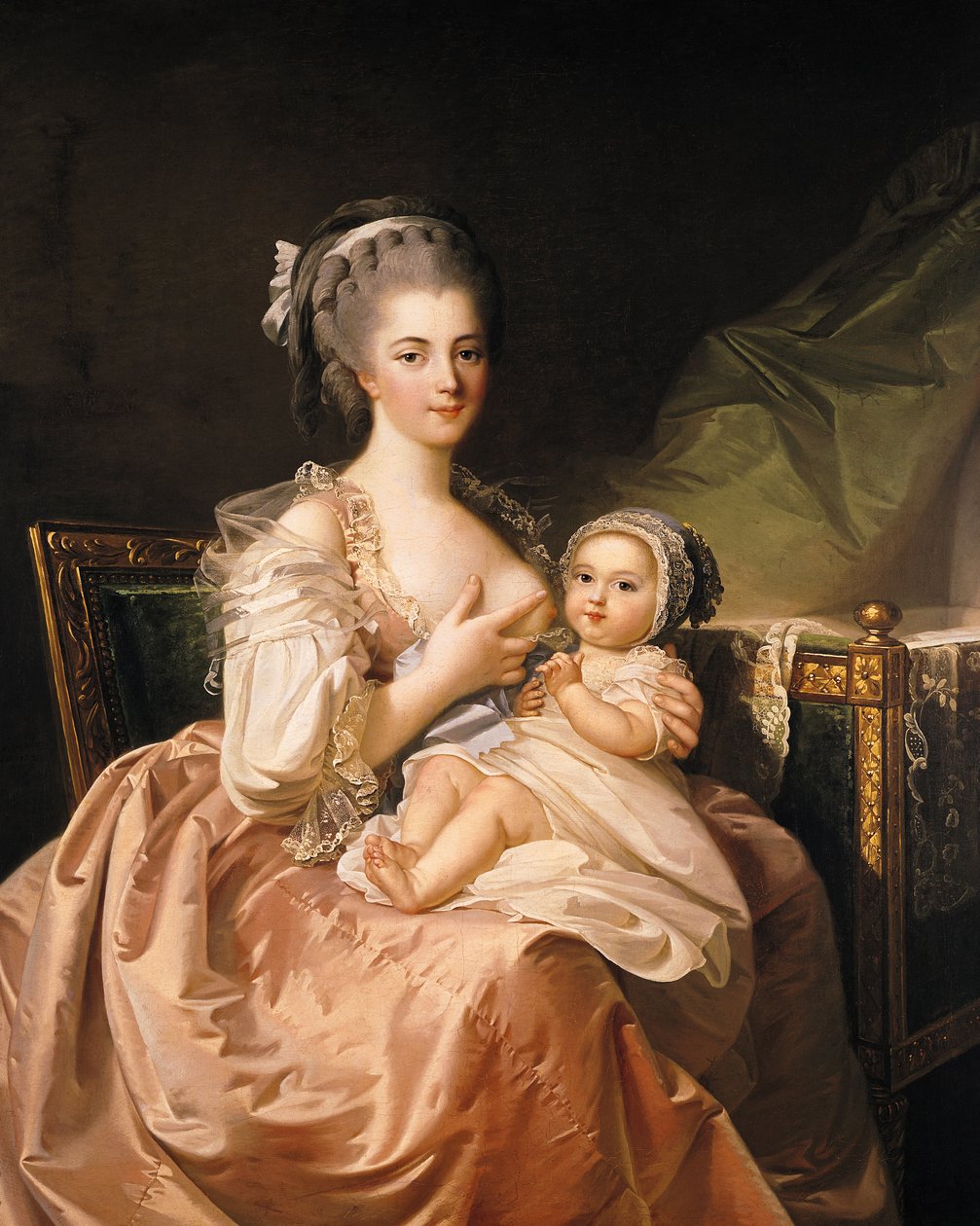 Genç Anne, c.1770-80 by Jean Laurent Mosnier