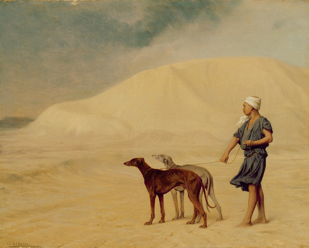 Myndskreyting fyrir Nicholas Nickleby by Jean Leon Gerome