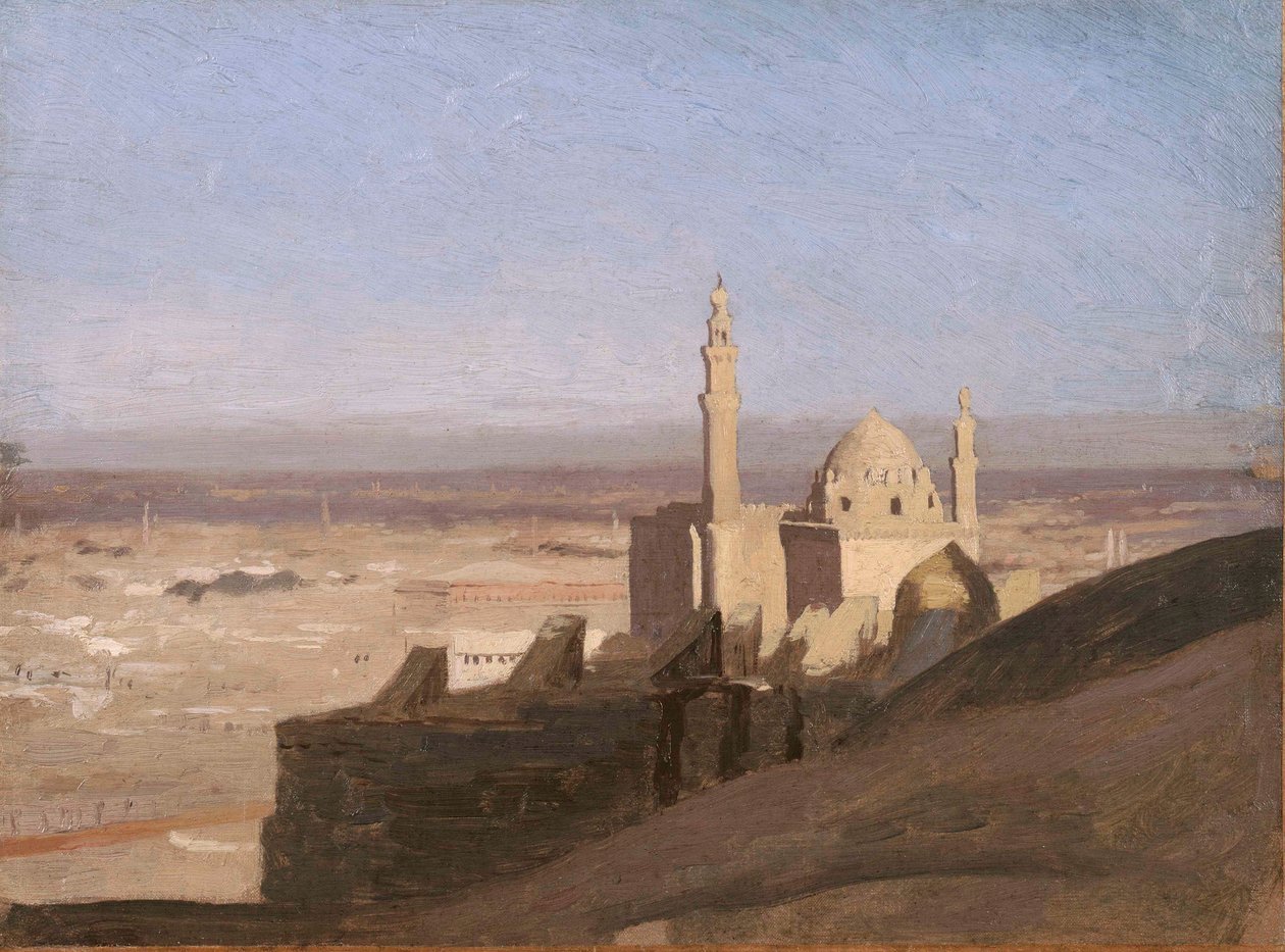 Kahire manzarası, c.1861-62 by Jean Leon Gerome