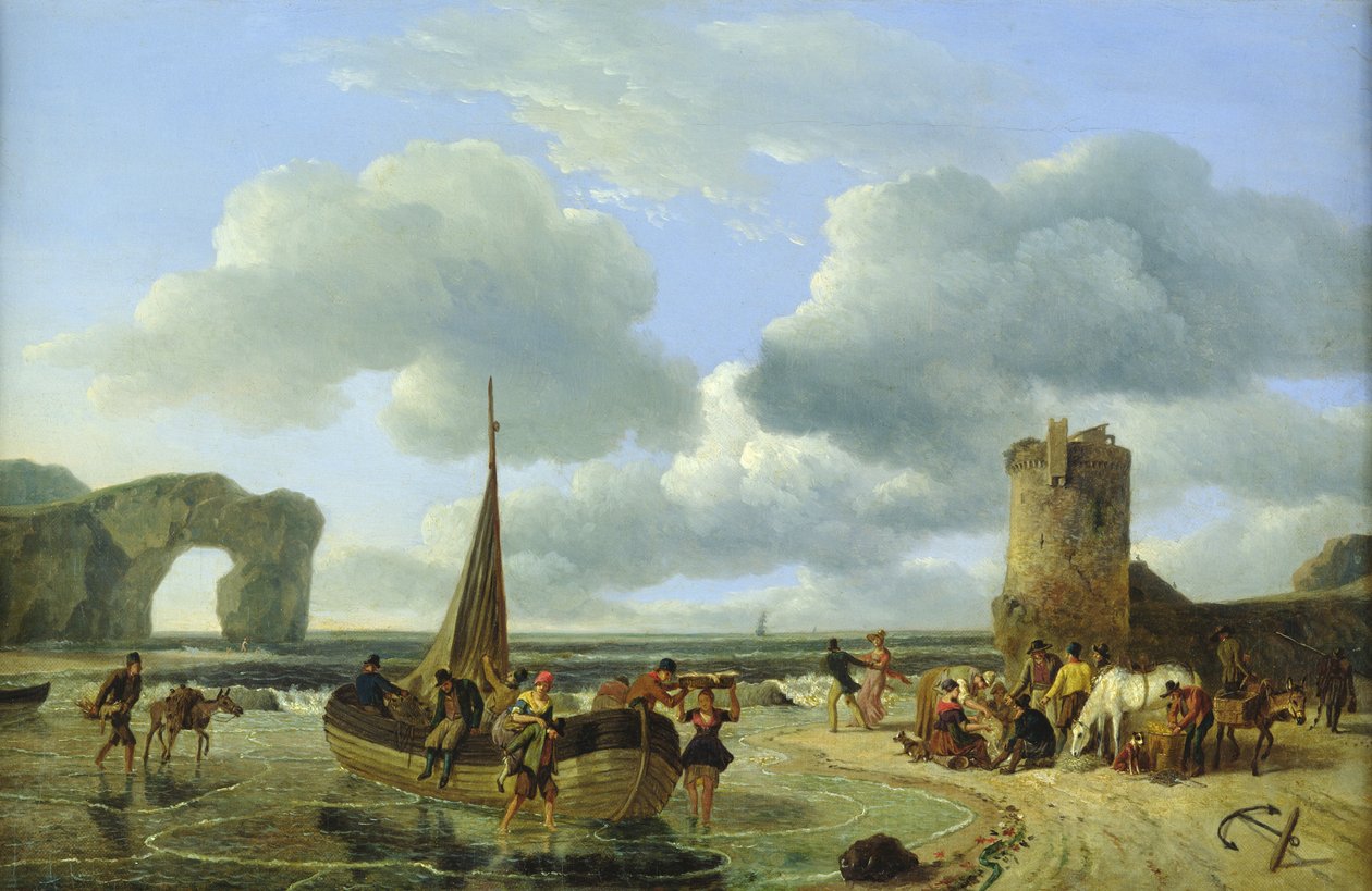 Sahil Manzarası by Jean Louis De Marne