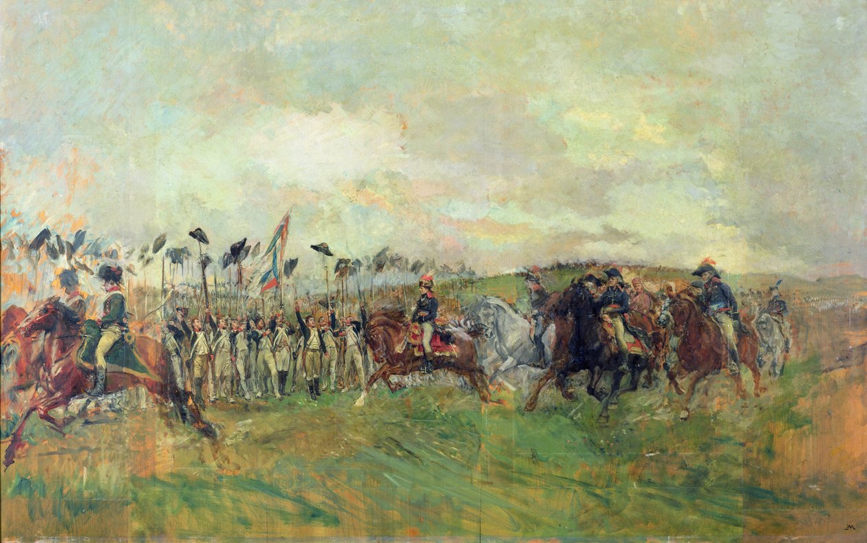 Castiglione Muharebesi Sabahı, 5 Ağustos 1796 by Jean Louis Ernest Meissonier