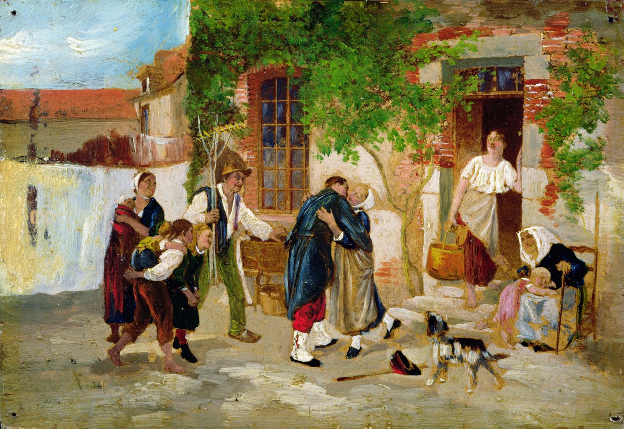 Askerin Dönüşü, 1873 by Jean Louis Ernest Meissonier