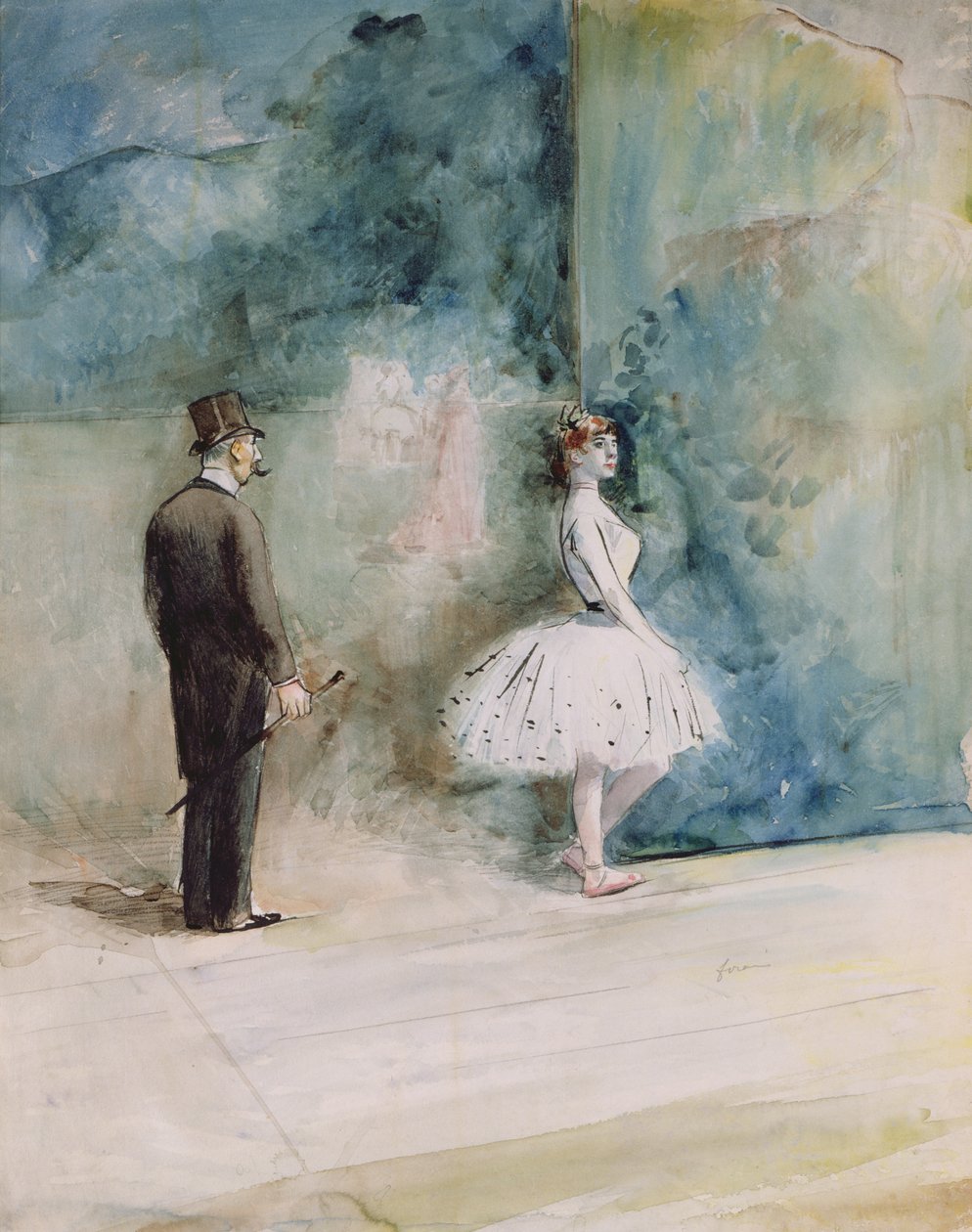 The Dancer, 1890  by Jean Louis Forain