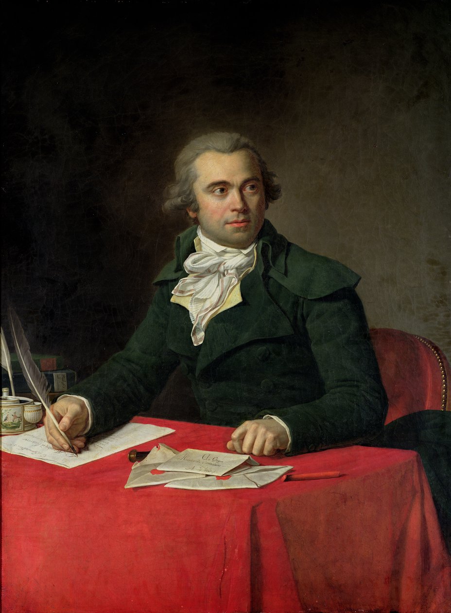 Jules-Francois Pare (d.1819) 1793 by Jean Louis Laneuville