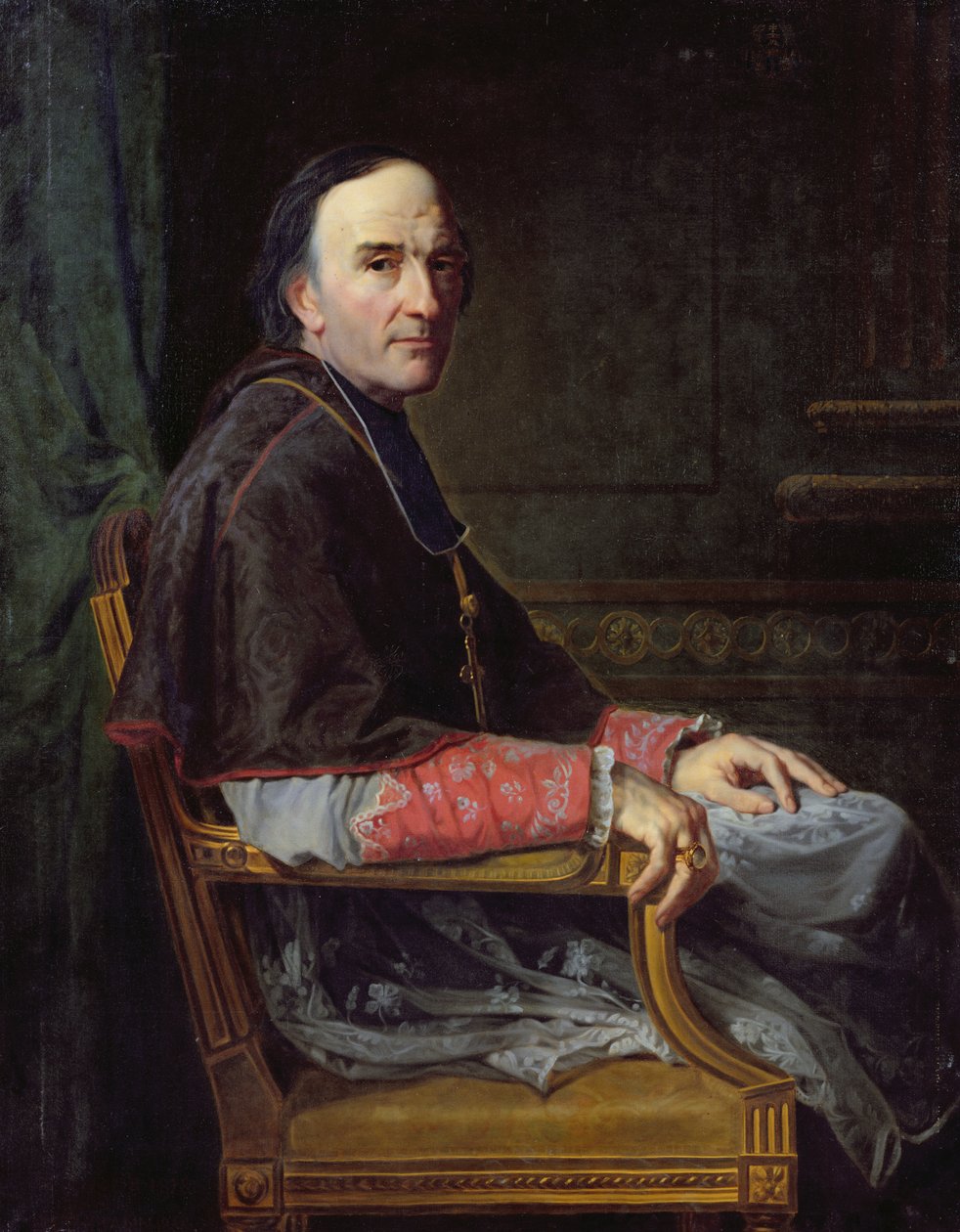 Georges Darboy (1813-71) Paris Başpiskoposu, 1878 by Jean Louis Victor Viger du Vigneau