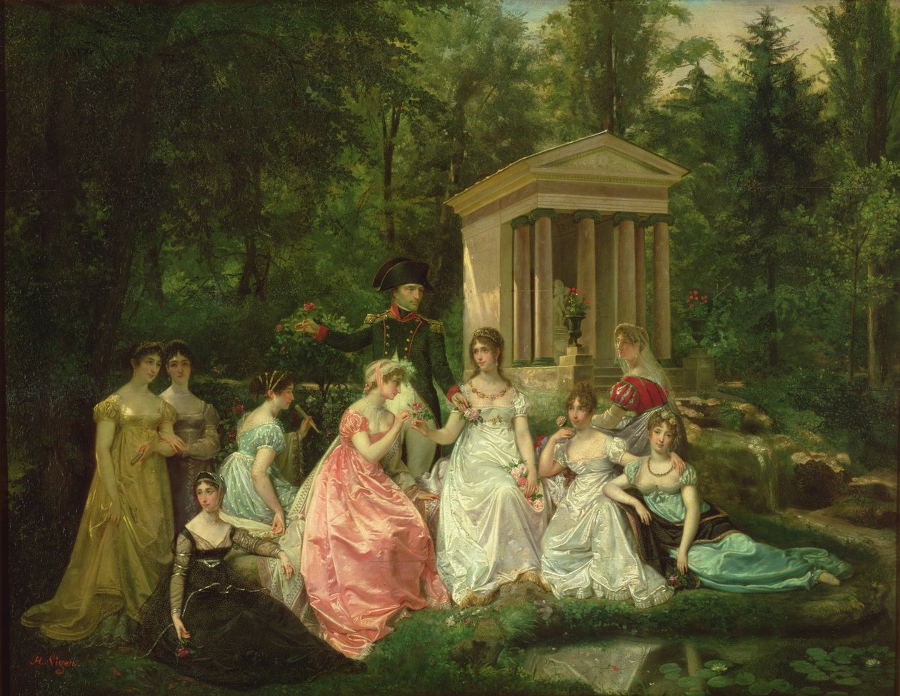 The Rose of Malmaison, c.1867  (see 121777) by Jean Louis Victor Viger du Vigneau