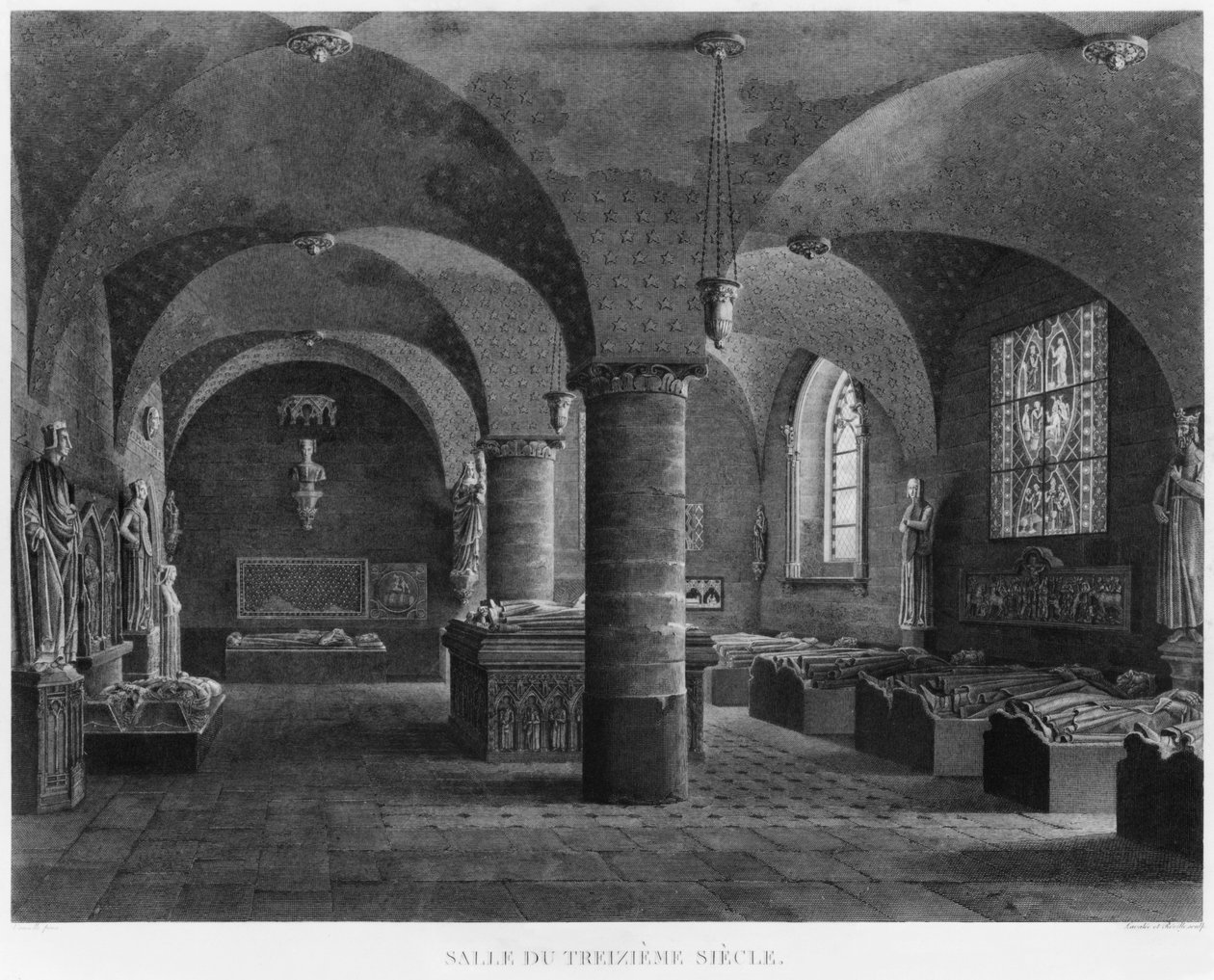 13. yüzyıl odası, Musee des Monuments Francais, Paris, 