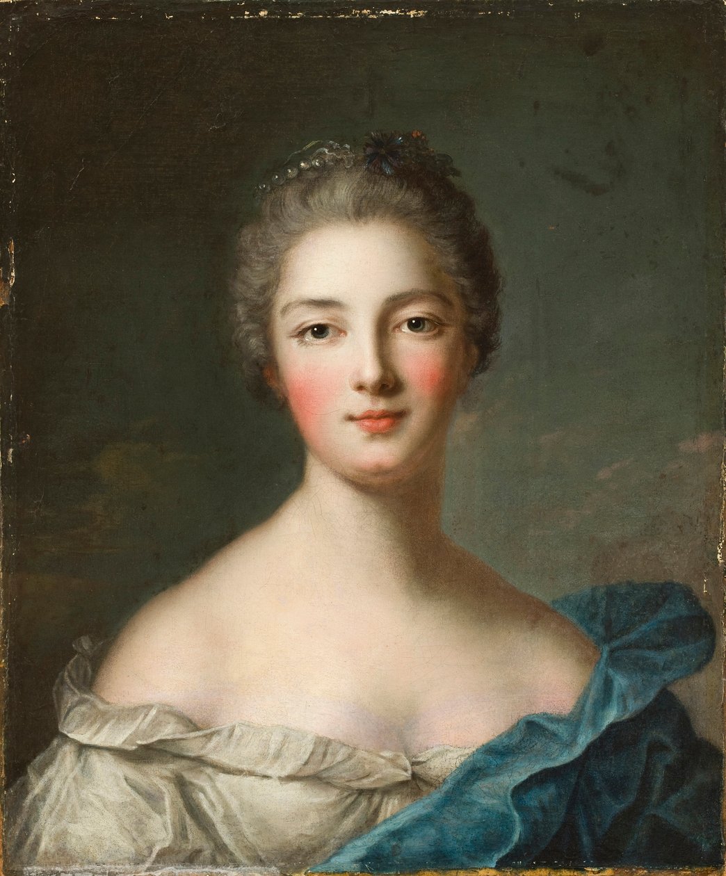 Bir bayanın portresi, c.1750 by Jean Marc Nattier