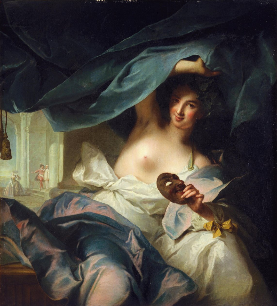 Thalia, Komedi İlhamı by Jean Marc Nattier