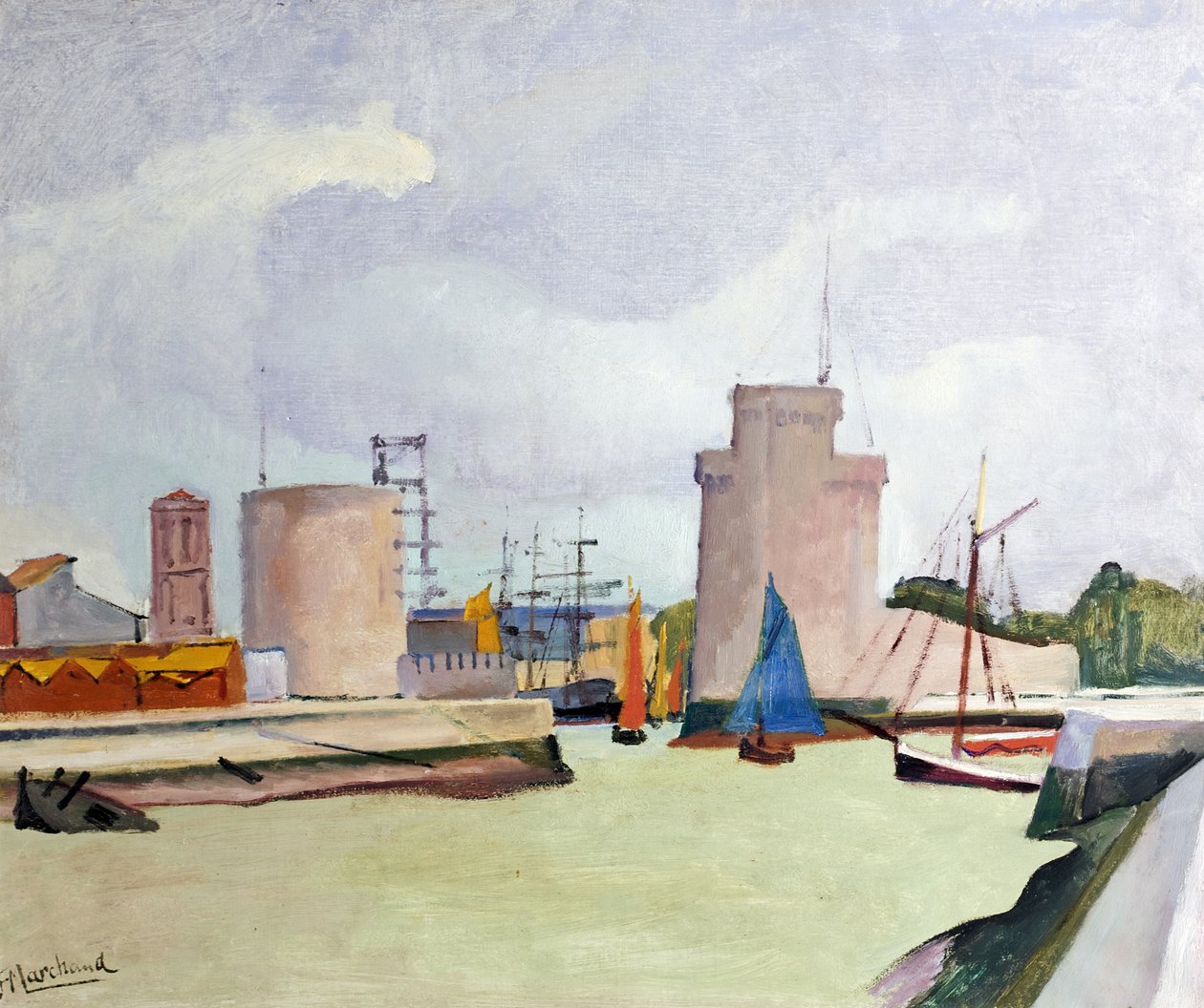 La Rochelle, Fransa by Jean Marchand