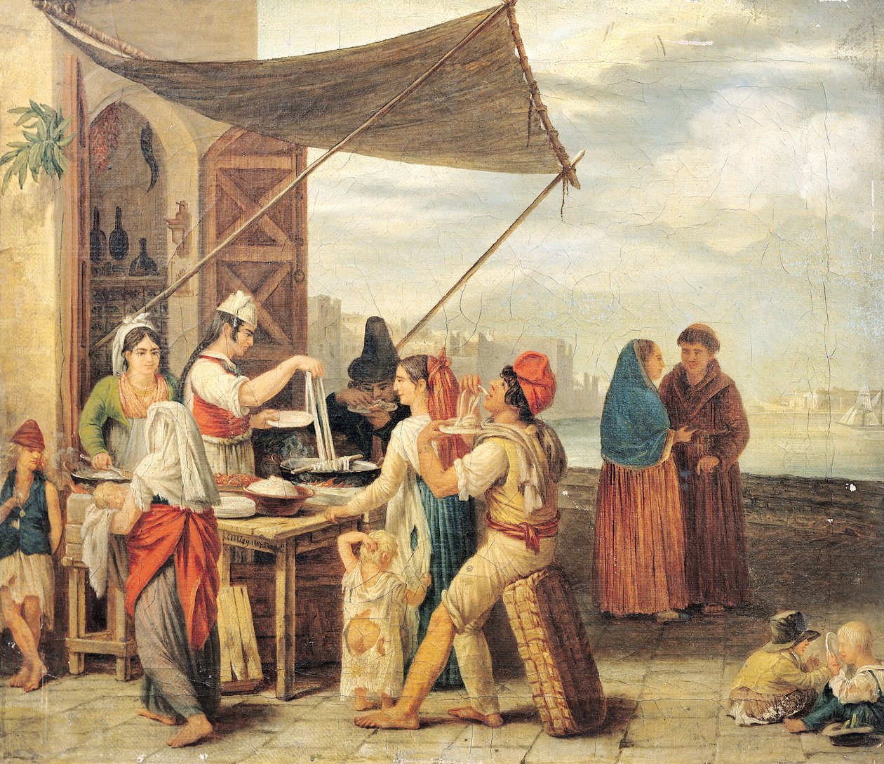 The Italian Market  by Jean Mieg
