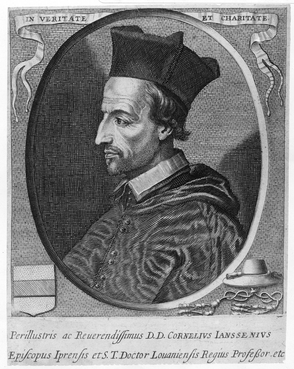Cornelius Jansen, Bishop of Ypres  by Jean Morin