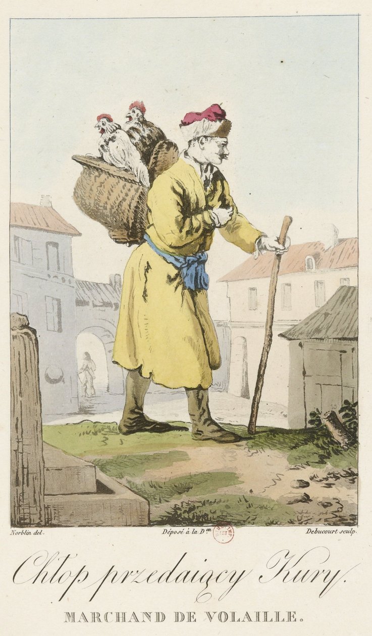Norblin - Kümes hayvanları tüccarı by Jean Pierre Norblin de La Gourdaine