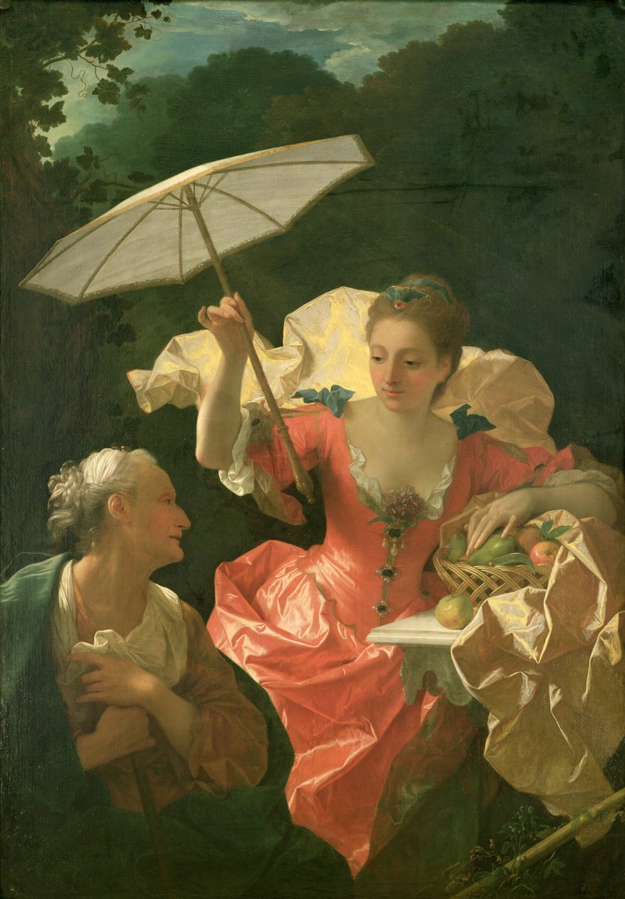 Vertumnus ve Pomona by Jean Ranc