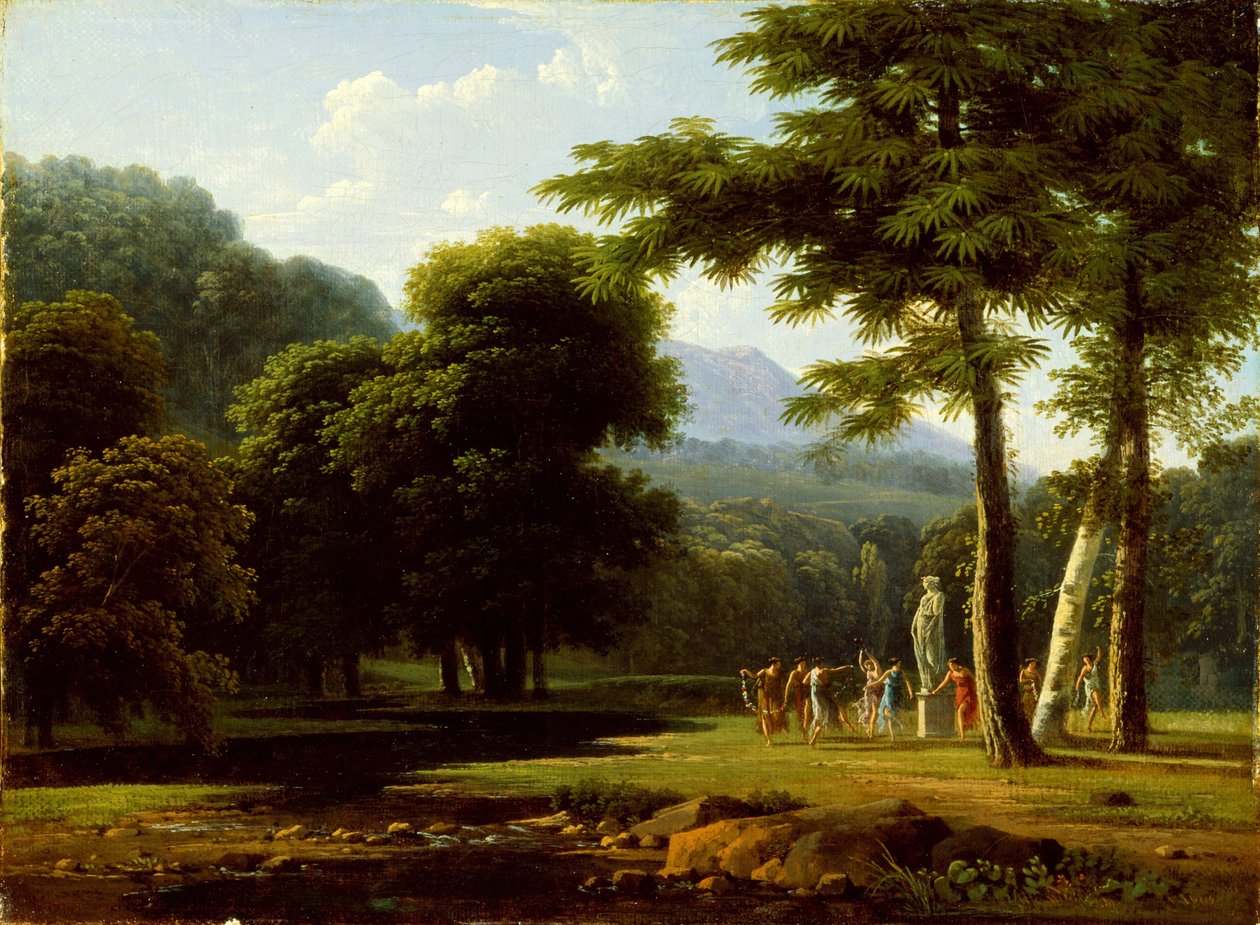 Manzara by Jean Victor Bertin