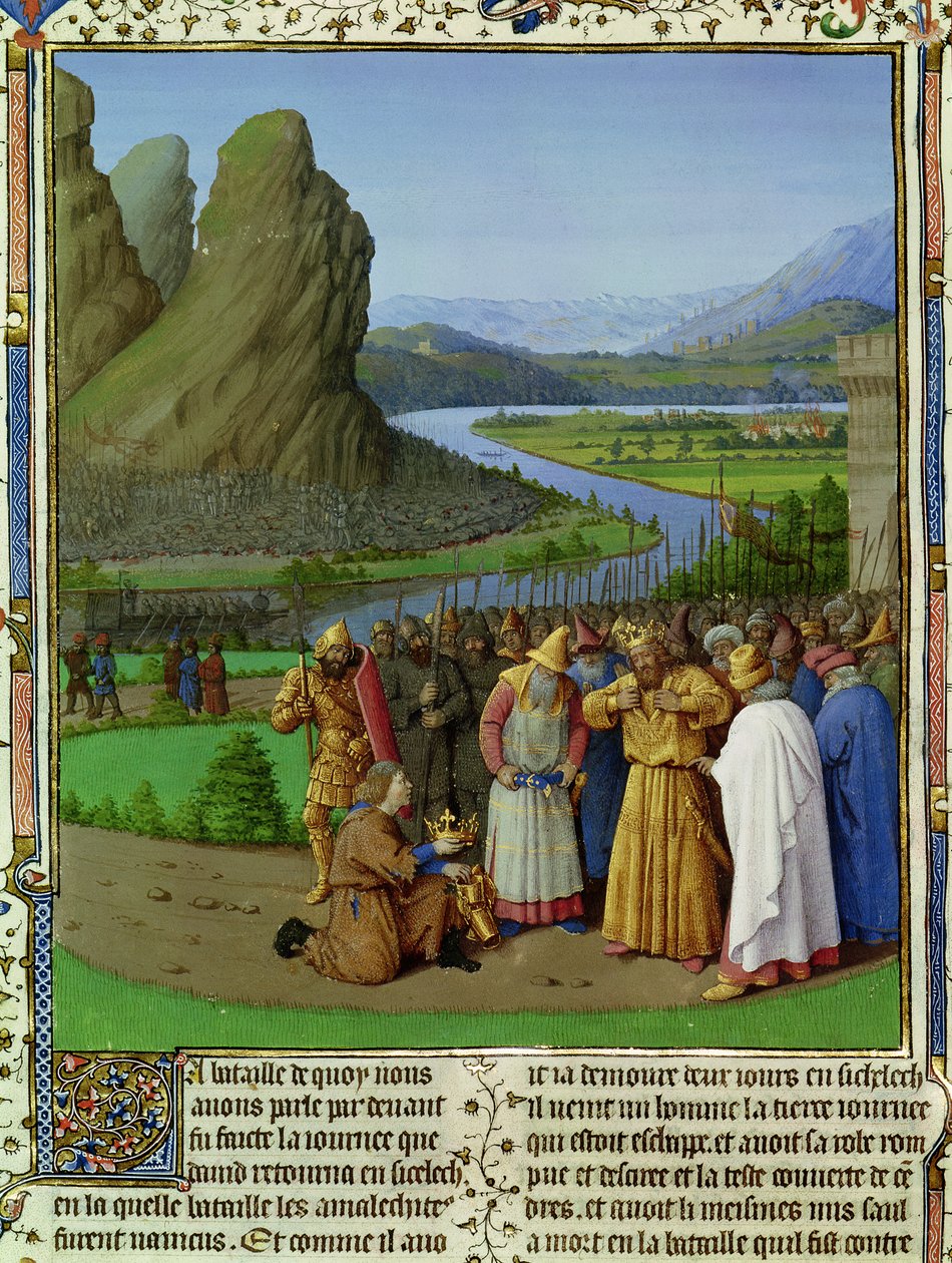 Ms Fr 247 fol.135 David Saul