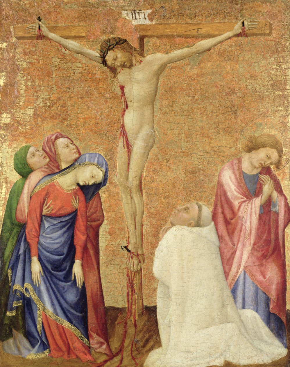 Carthusian Monk ile Calvary, 1389-95 by Jean de Beaumetz