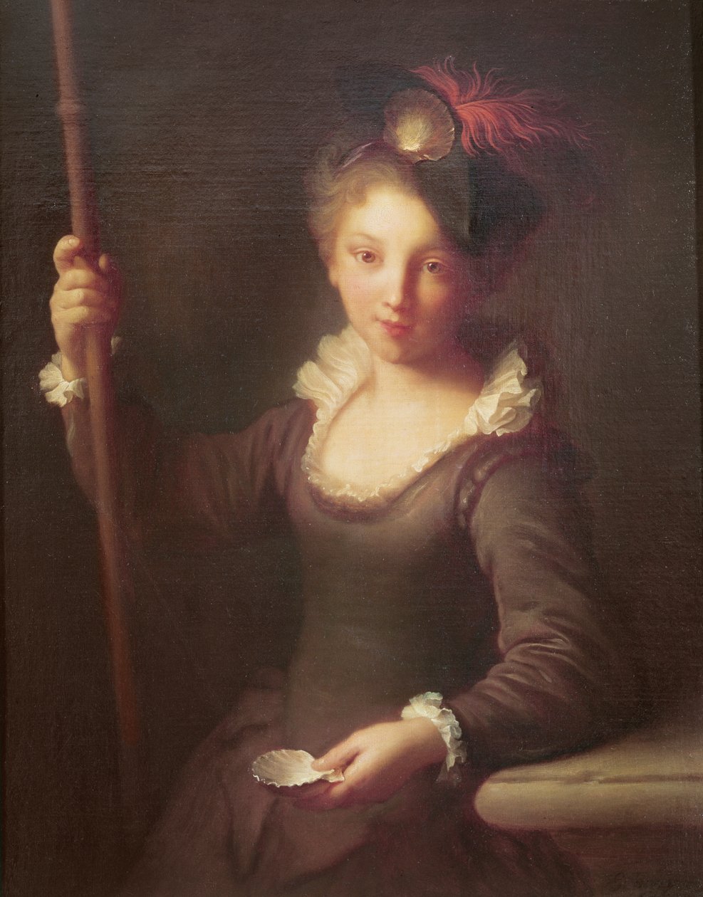 Young Pilgrim  by Jean Alexis Grimou