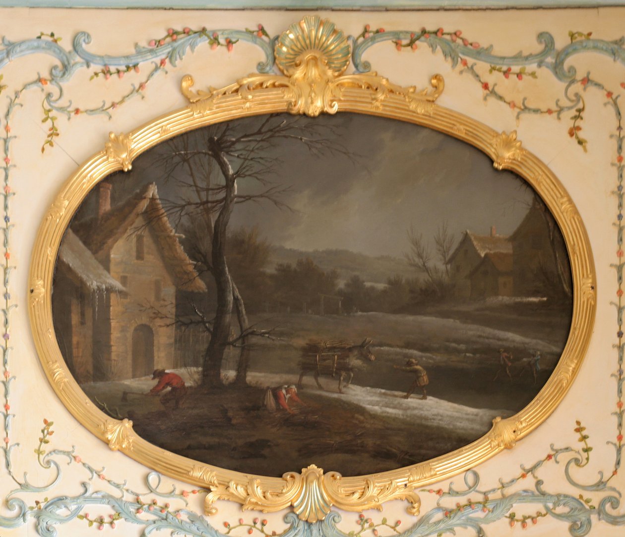 Hiver veya Le Fagotage by Jean-Baptiste Oudry