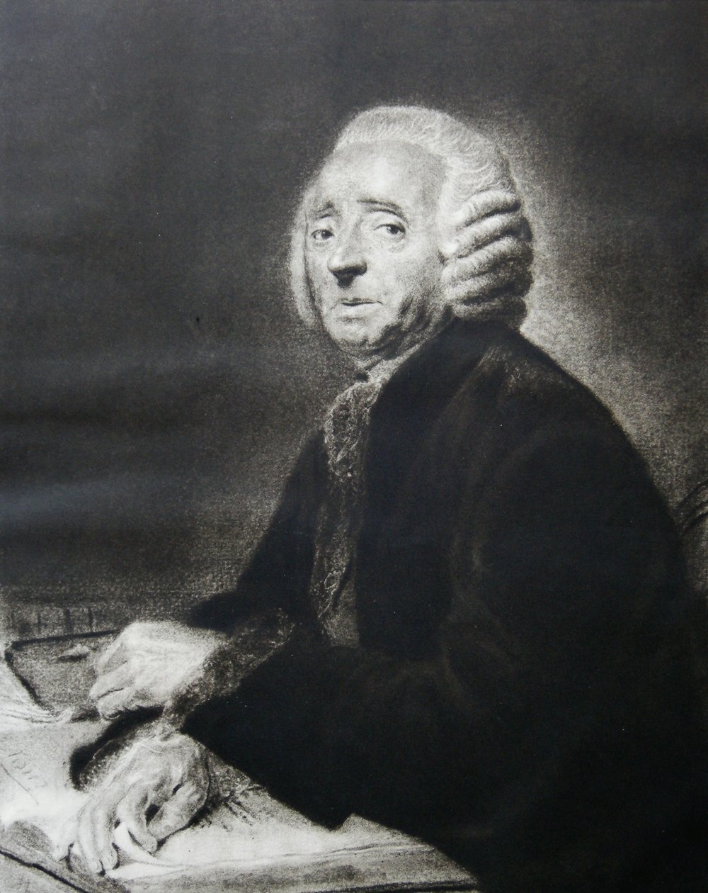 ಡೆನಿಸ್ ಡಿಡೆರೊಟ್ (ನೀಲಿಬಣ್ಣದ) ಟರ್ಕಿ by Jean Baptiste Perronneau