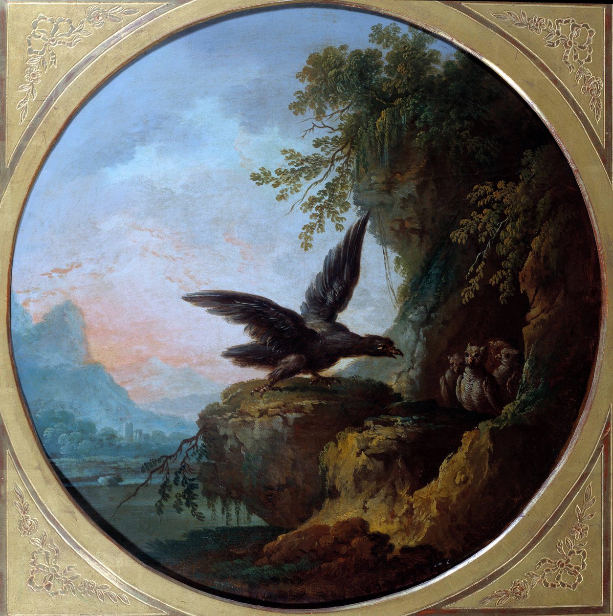 Kartal ve baykuş. Jean de La Fontaine