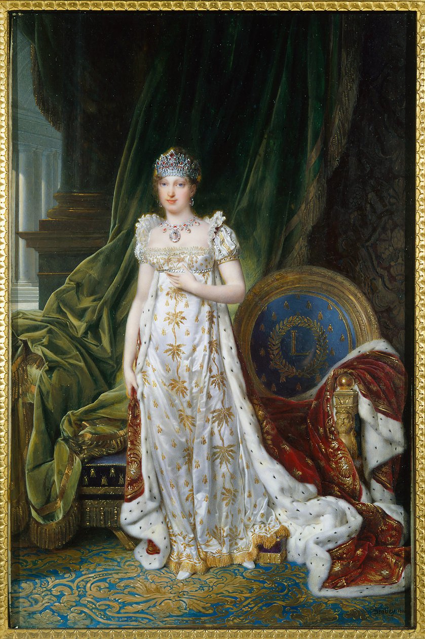 İmparatoriçe Marie Louise by Jean-Baptiste Isabey