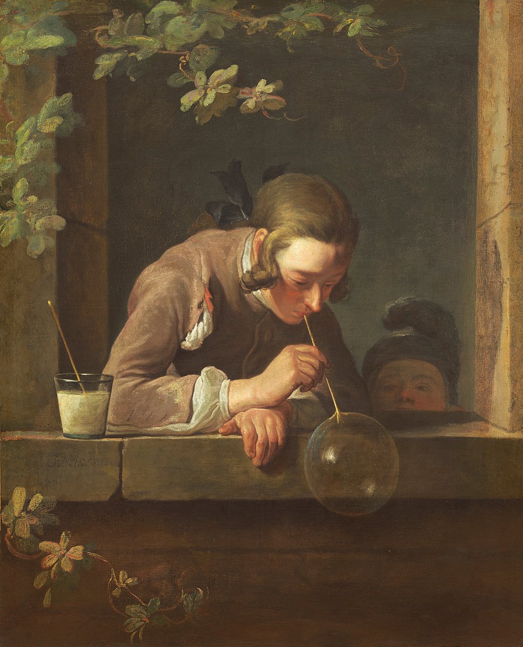 Sabun Köpüğü, c. 1733- 34 (tuval üzerine yağlı boya) by Jean Baptiste Simeon Chardin
